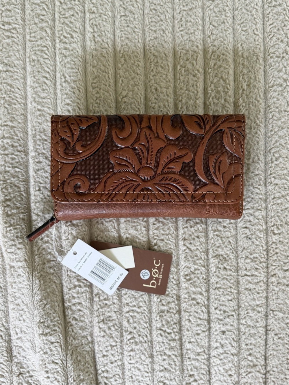 Born Concept Millstone Deluxe Wallet - NWT